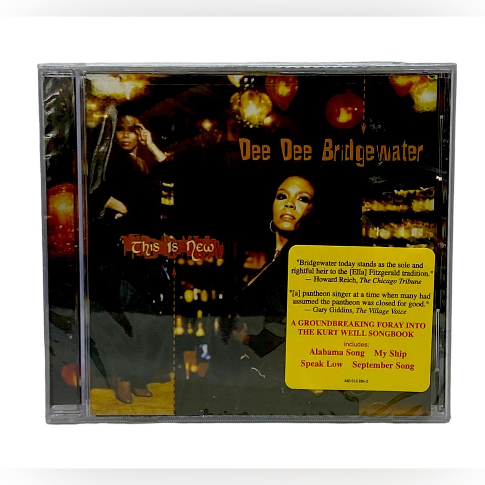 DEE DEE BRIDGEWATER - This Is New (CD, 2002) (Jazz Vocals) (Brand New & Sealed)